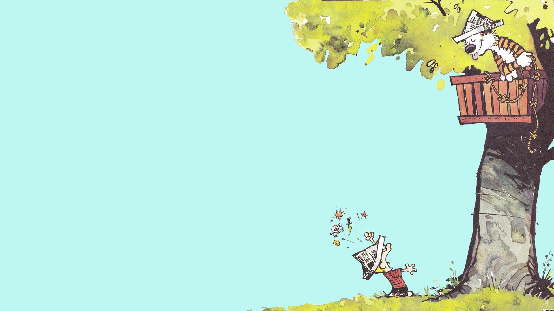 1920x1080 Calvin And Hobbes Background 1920x1080