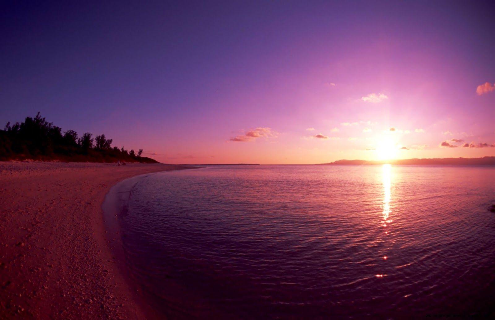 1600x1033 Sunset Okinawa Beach HD Wallpaper
