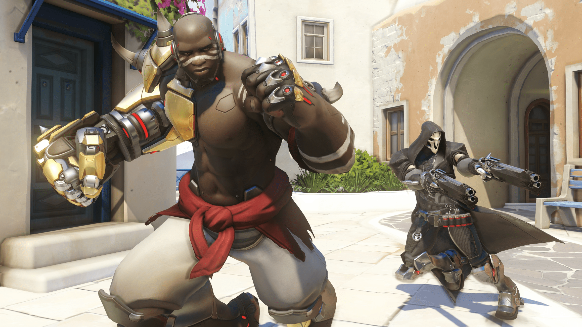 2315x1302 Doomfist (Overwatch), Reaper (Overwatch), Overwatch