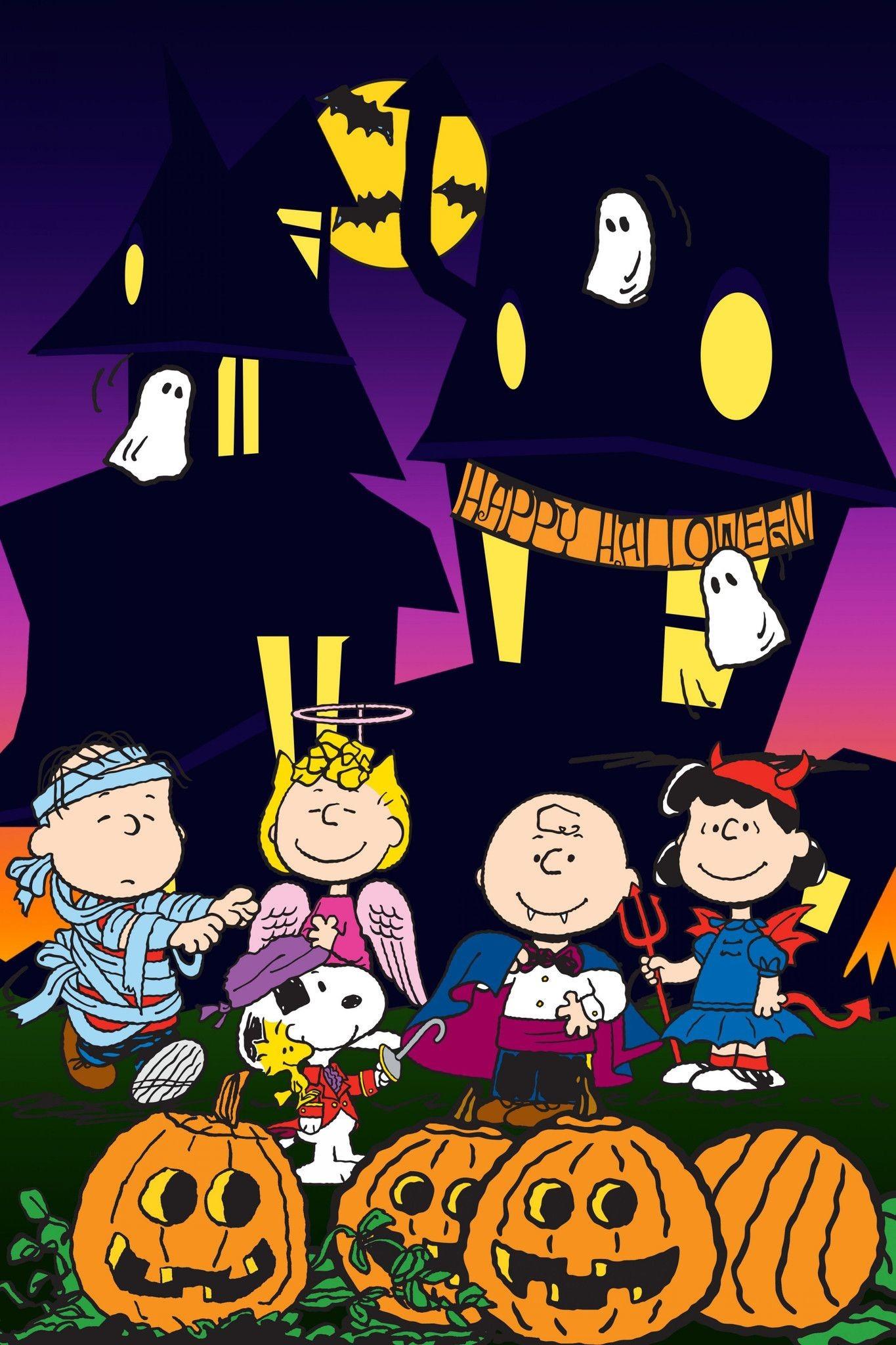 1365x2048 Snoopy Halloween Wallpaper