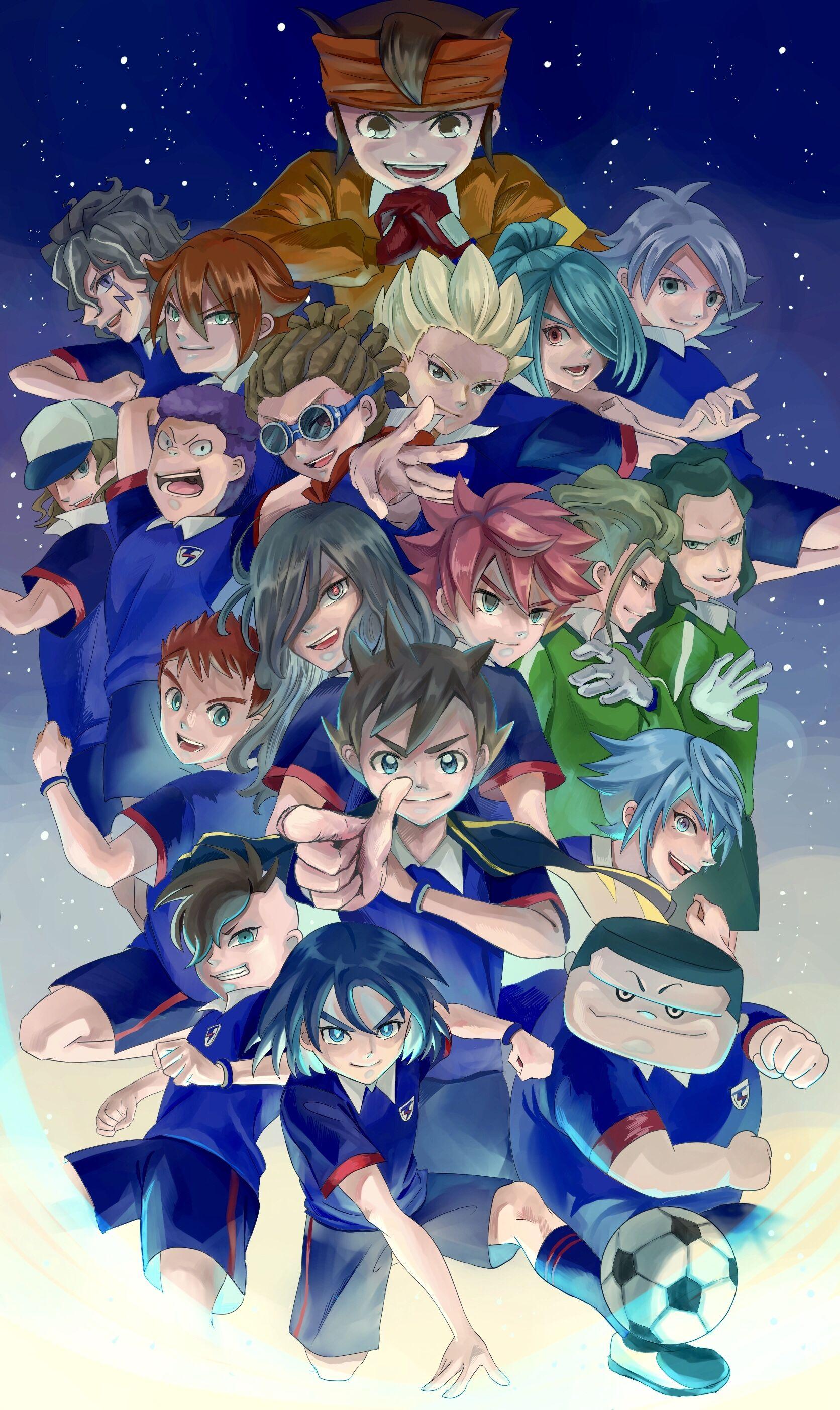 All Openings Inazuma Eleven [GO/Chrono Stone/Galaxy/Ares/Orion