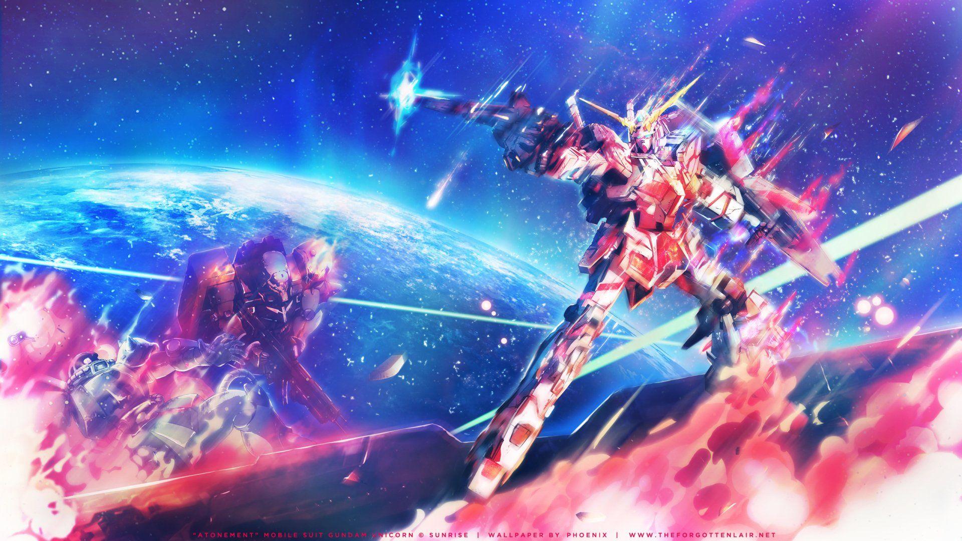 gundam unicorn full armor wallpaper