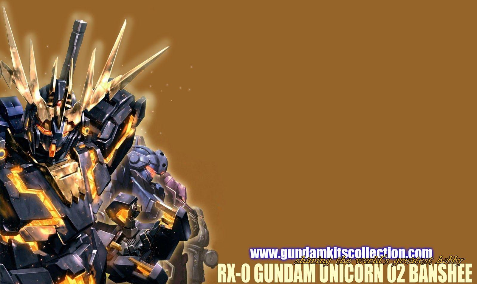 1600x953 Gundam Unicorn and Banshee Wallpaper Kits