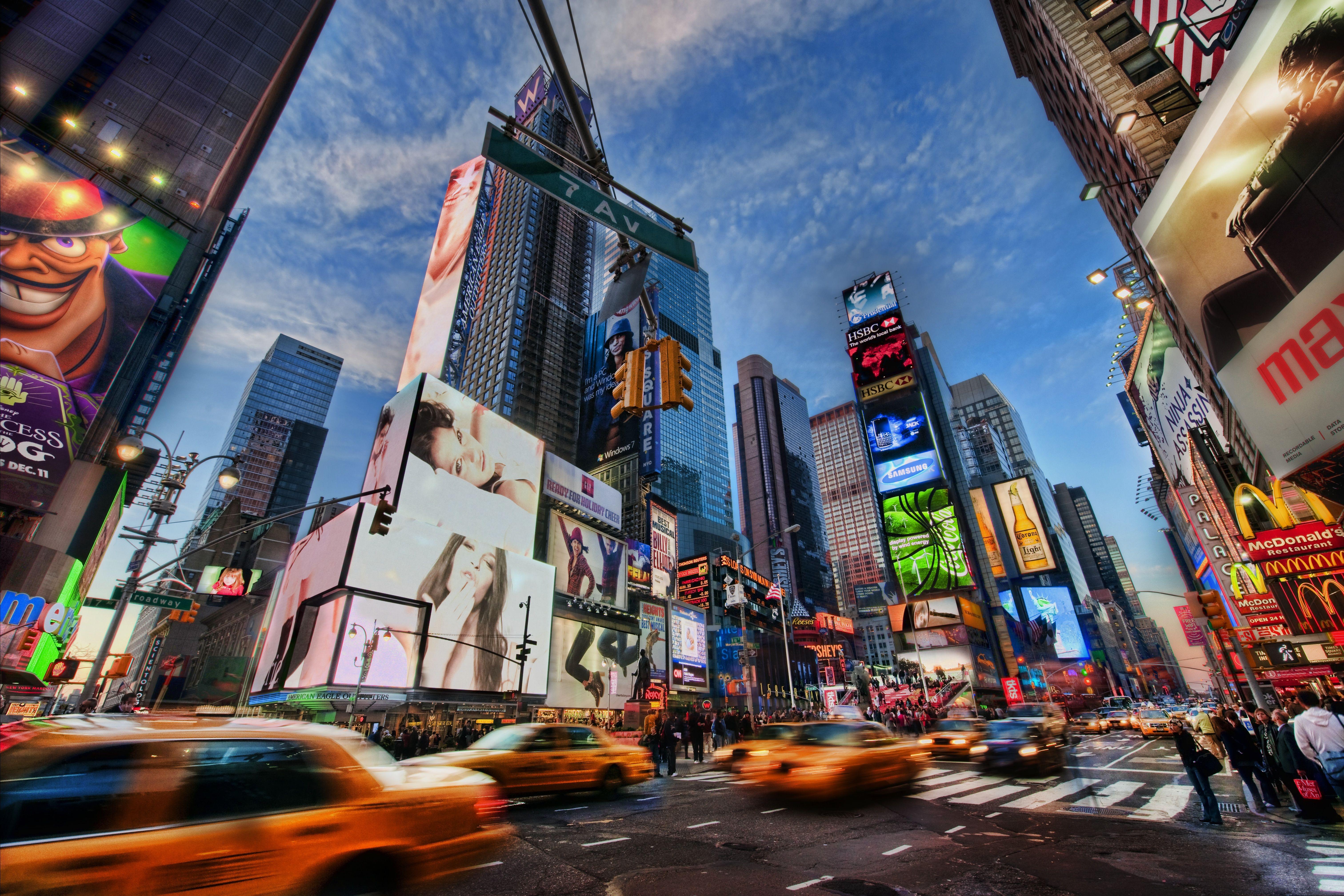 6048x4032 Times Square HD Wallpaper