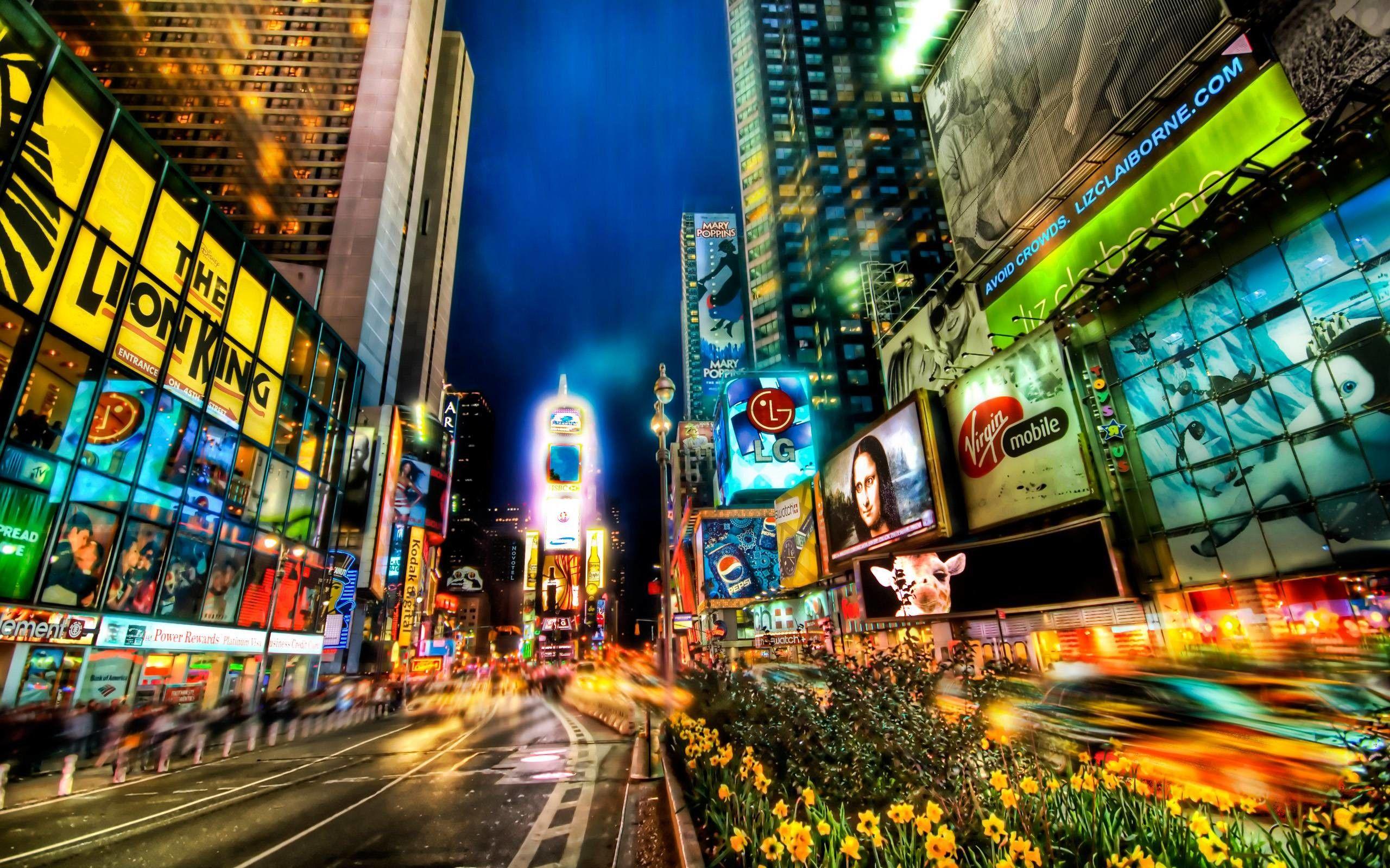 2560x1600 Times Square Wallpaper