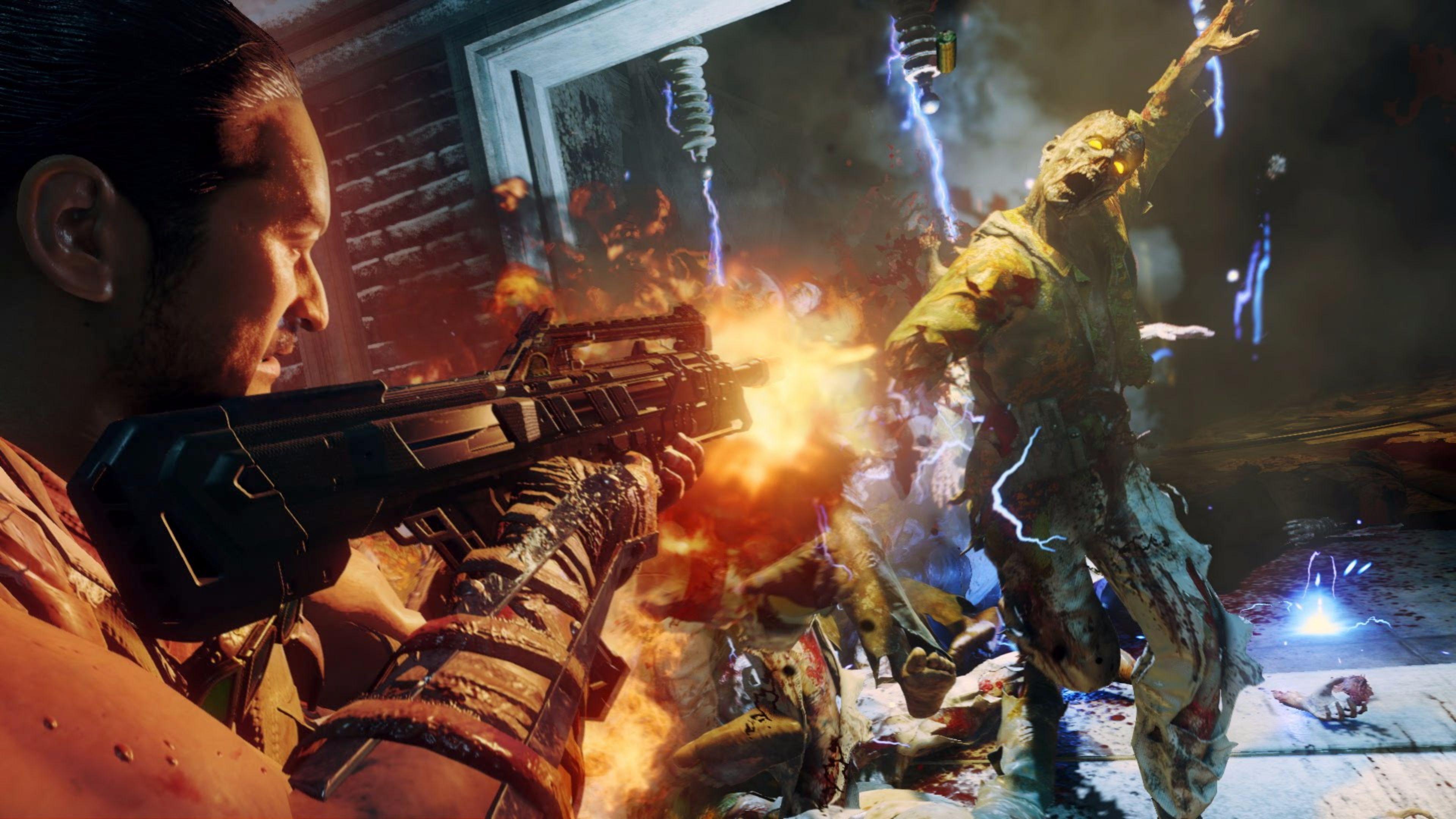 3840x2160 Zombie Invasion Call of Duty Black Ops 3 4K wallpaper