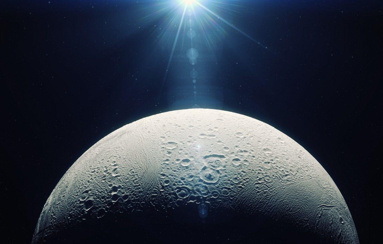 1332x850 Wallpaper space, Saturn, Enceladus image for desktop