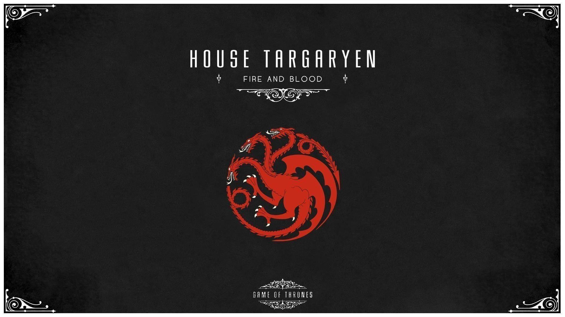 1920x1080 House Targaryen Wallpaper