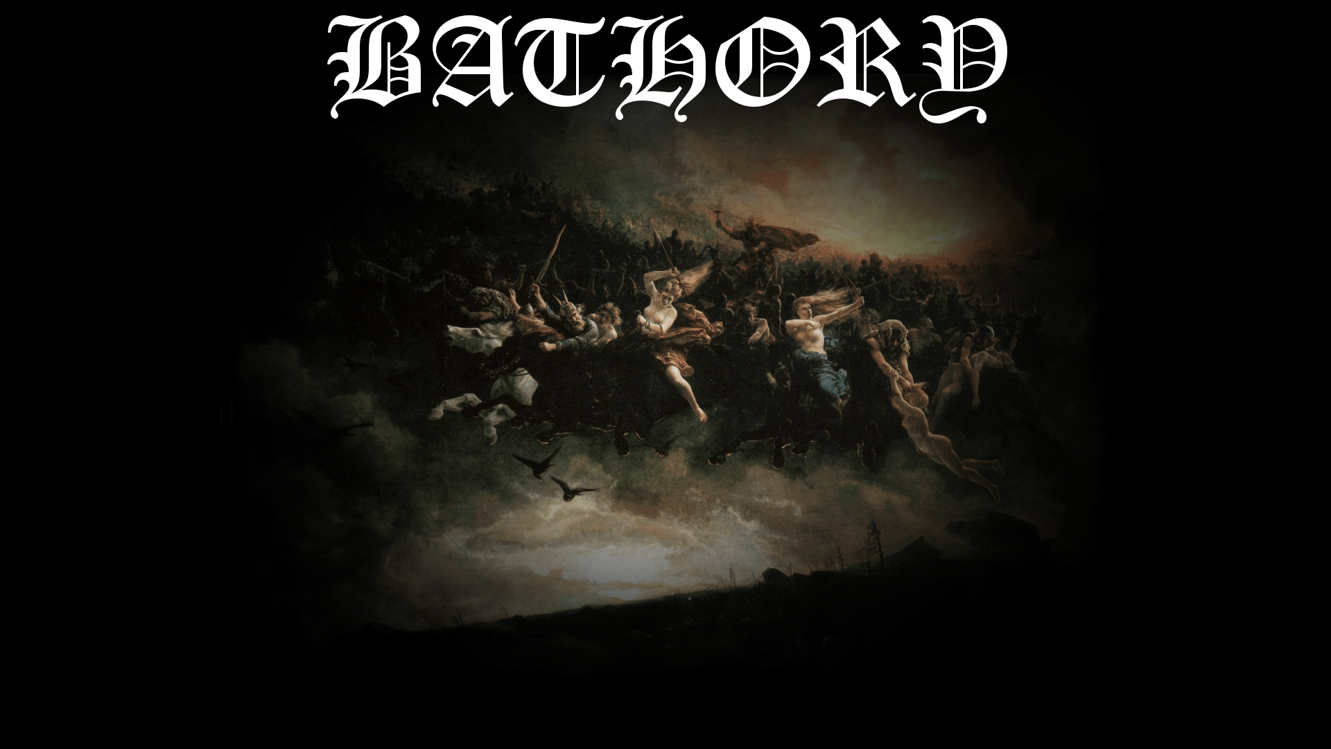 1920x1080 Bathory, Fire, Death Wallpaper [1920x1080] OC