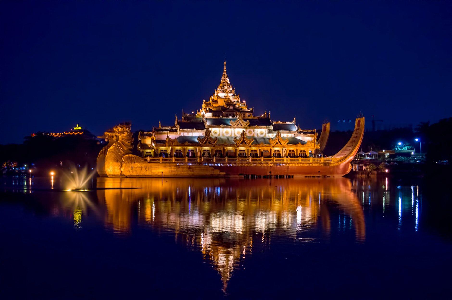 Pagoda Wallpaper Myanmar Download this premium photo about pagoda in ...