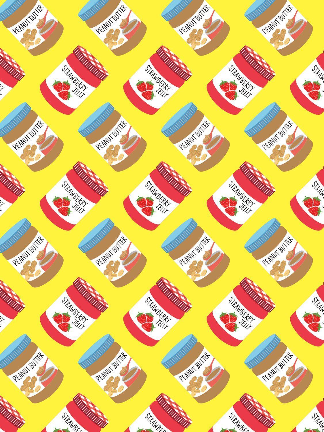1126x1500 Peanut Butter & Jelly Pattern!