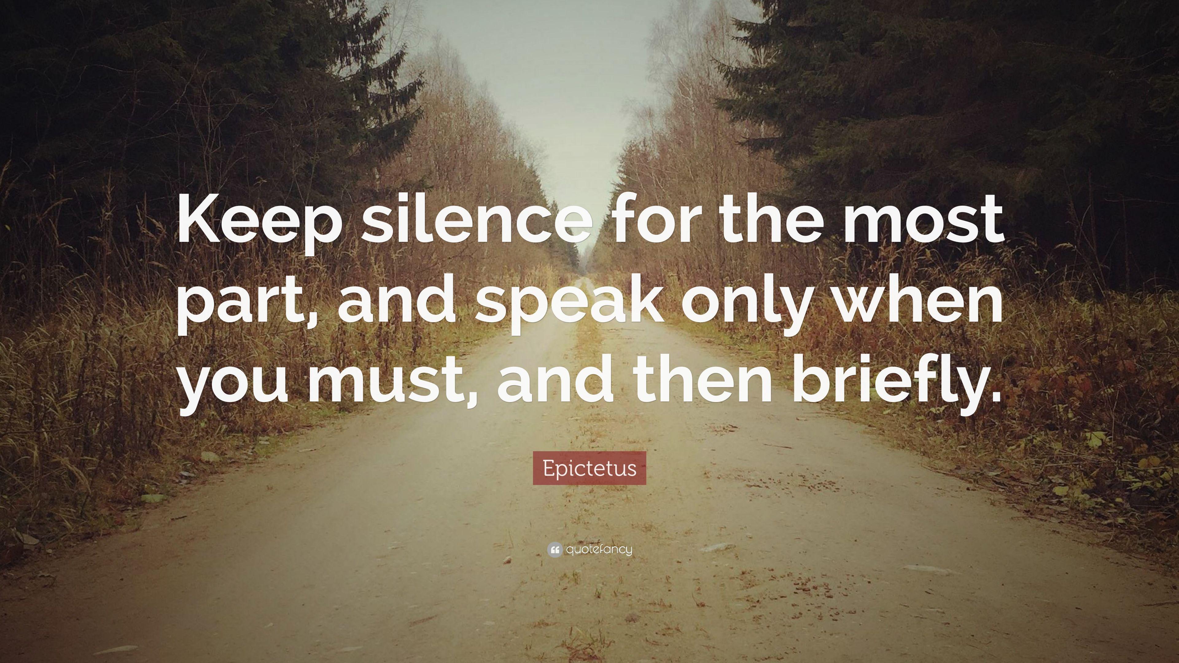 quotes about making moves in silence