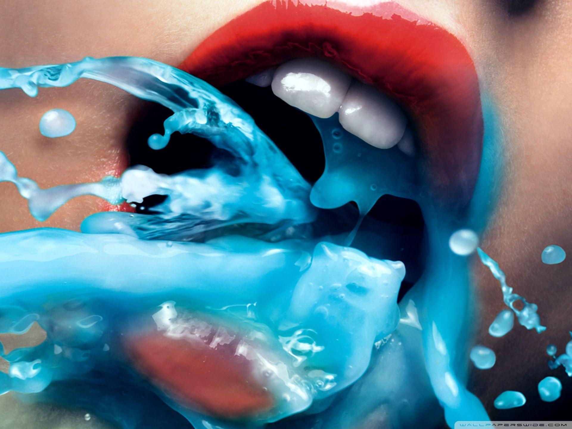 1920x1440 Mouth ❤ 4K HD Desktop Wallpaper for 4K Ultra HD TV