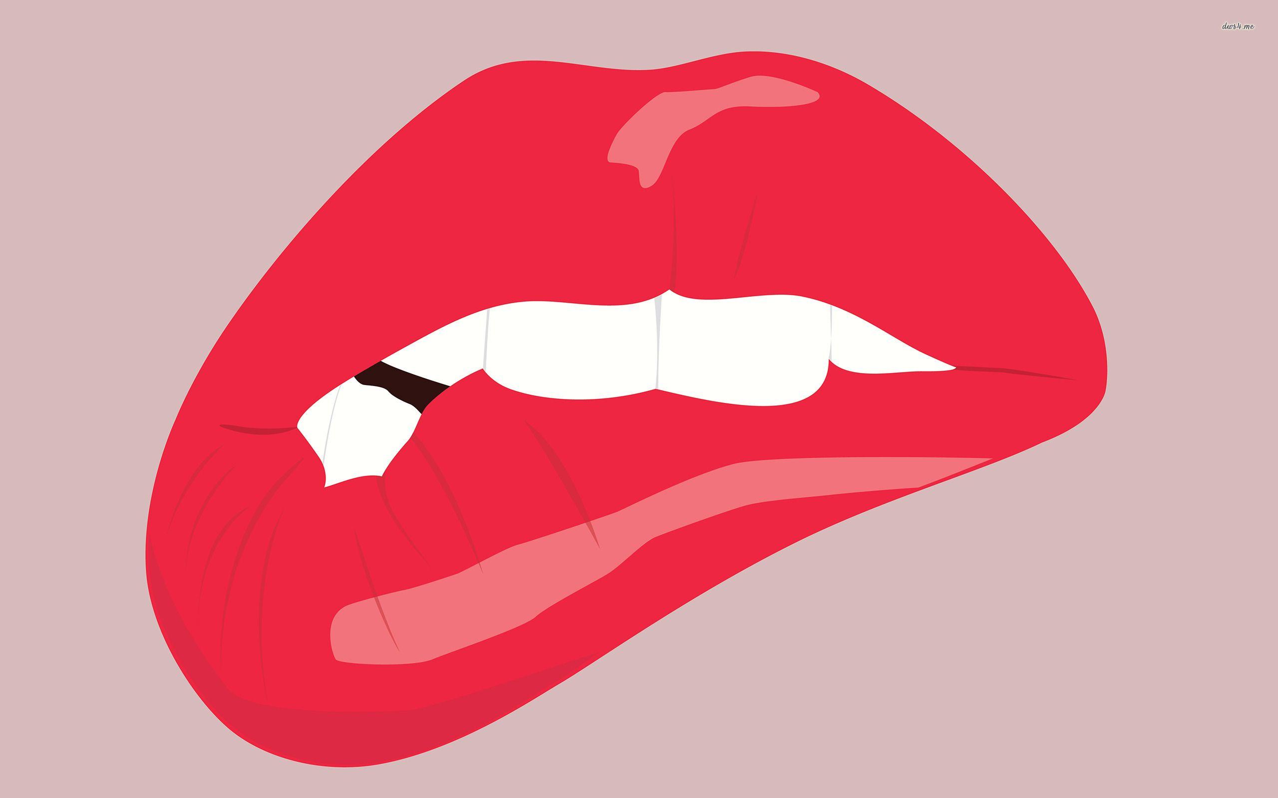 2560x1600 Huge Lips
