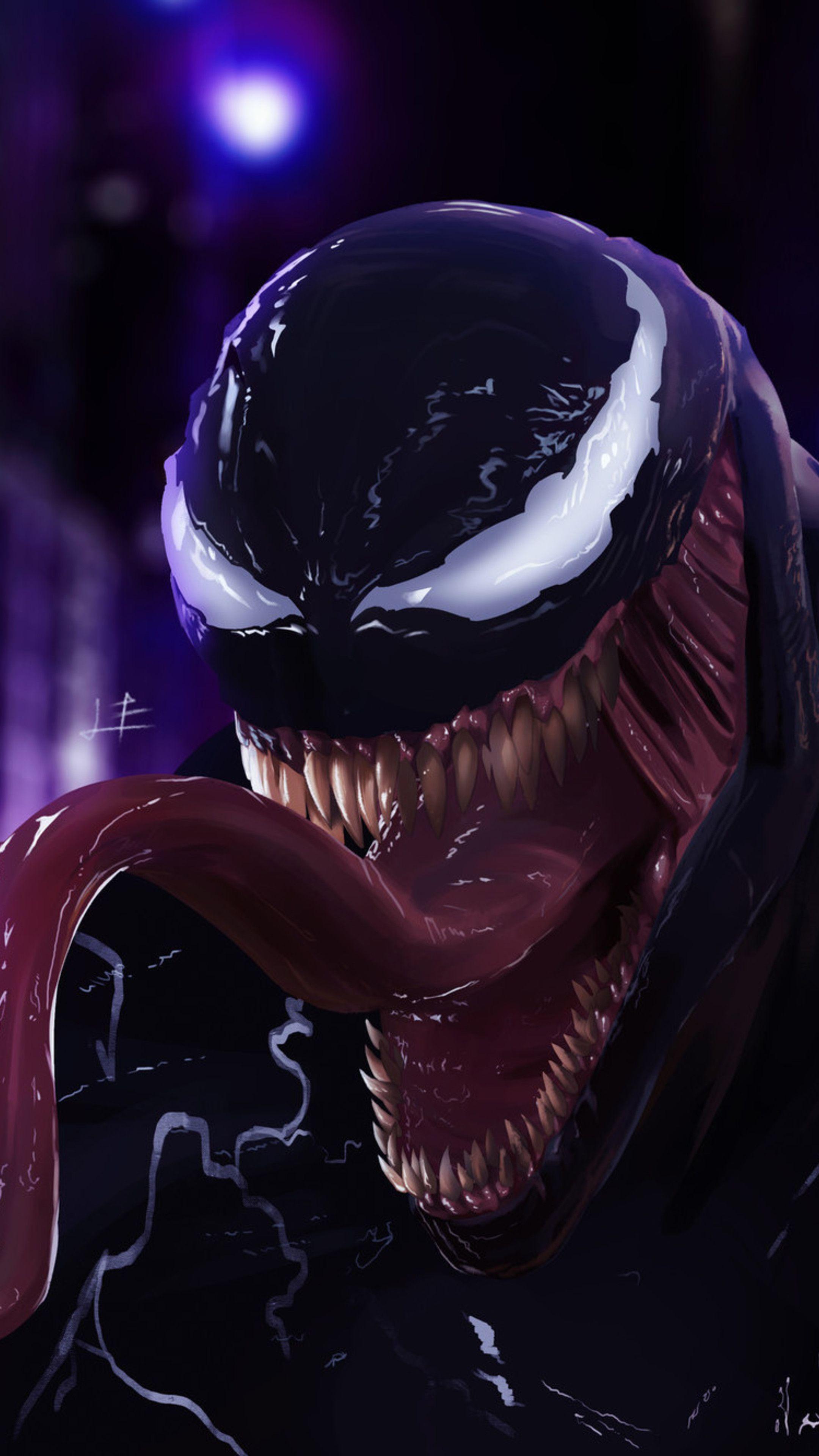 2160x3840 Venom Big Mouth Art Sony Xperia X, XZ, Z5 Premium HD