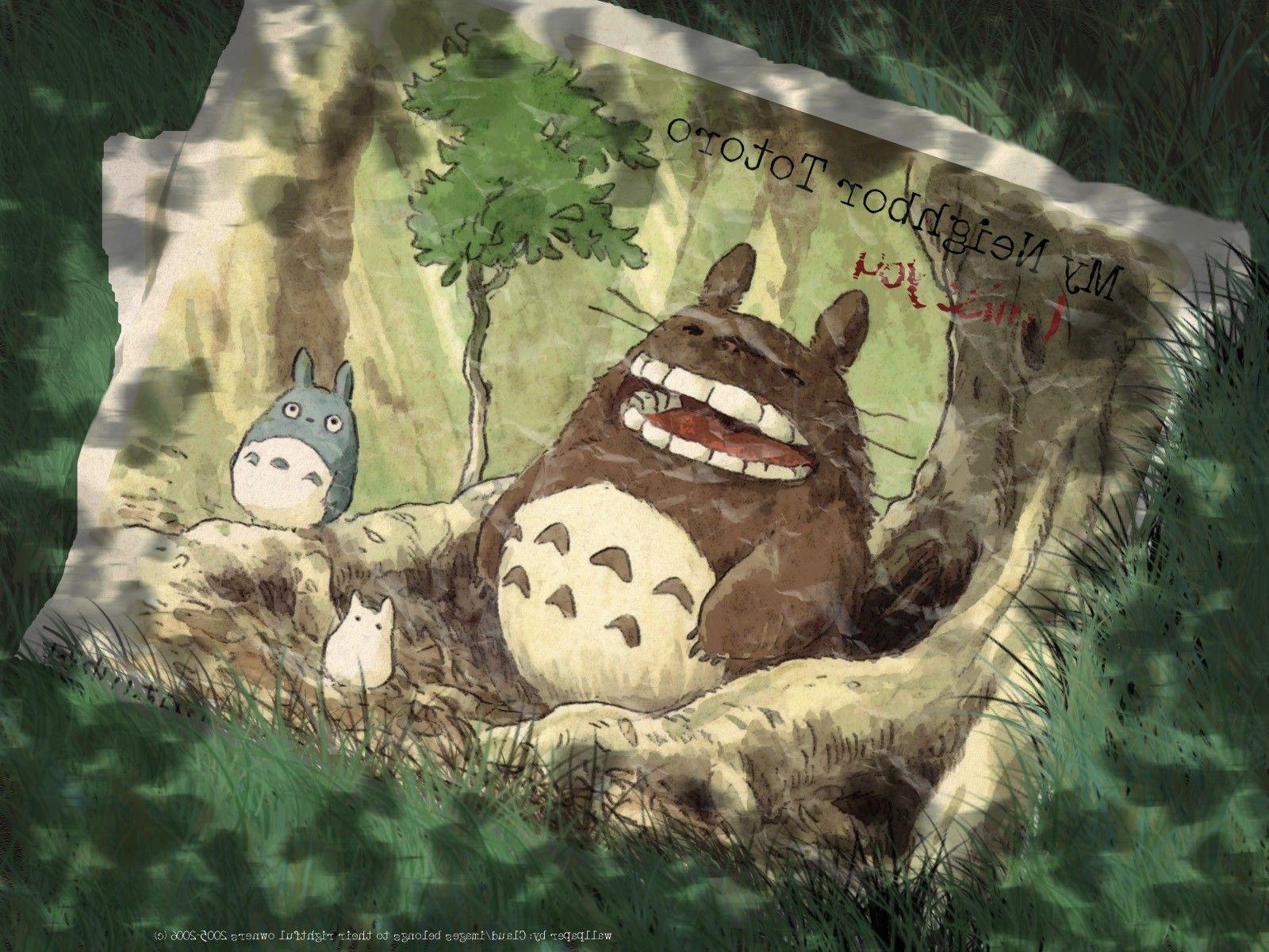 1600x1200 My Neighbor Totoro, Totoro, Studio Ghibli Wallpaper HD / Desktop