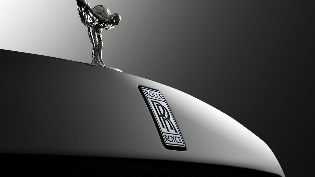 1280x720 Wallpaper Rolls Royce Phantom, Spirit Of Ecstasy, 4K