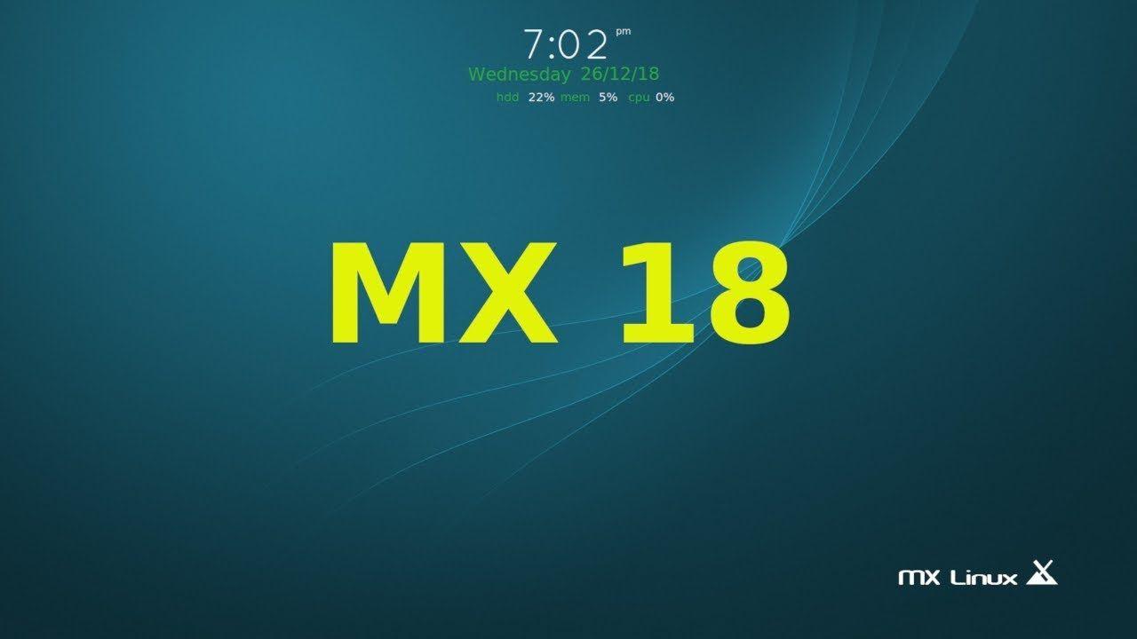 Обои mx linux