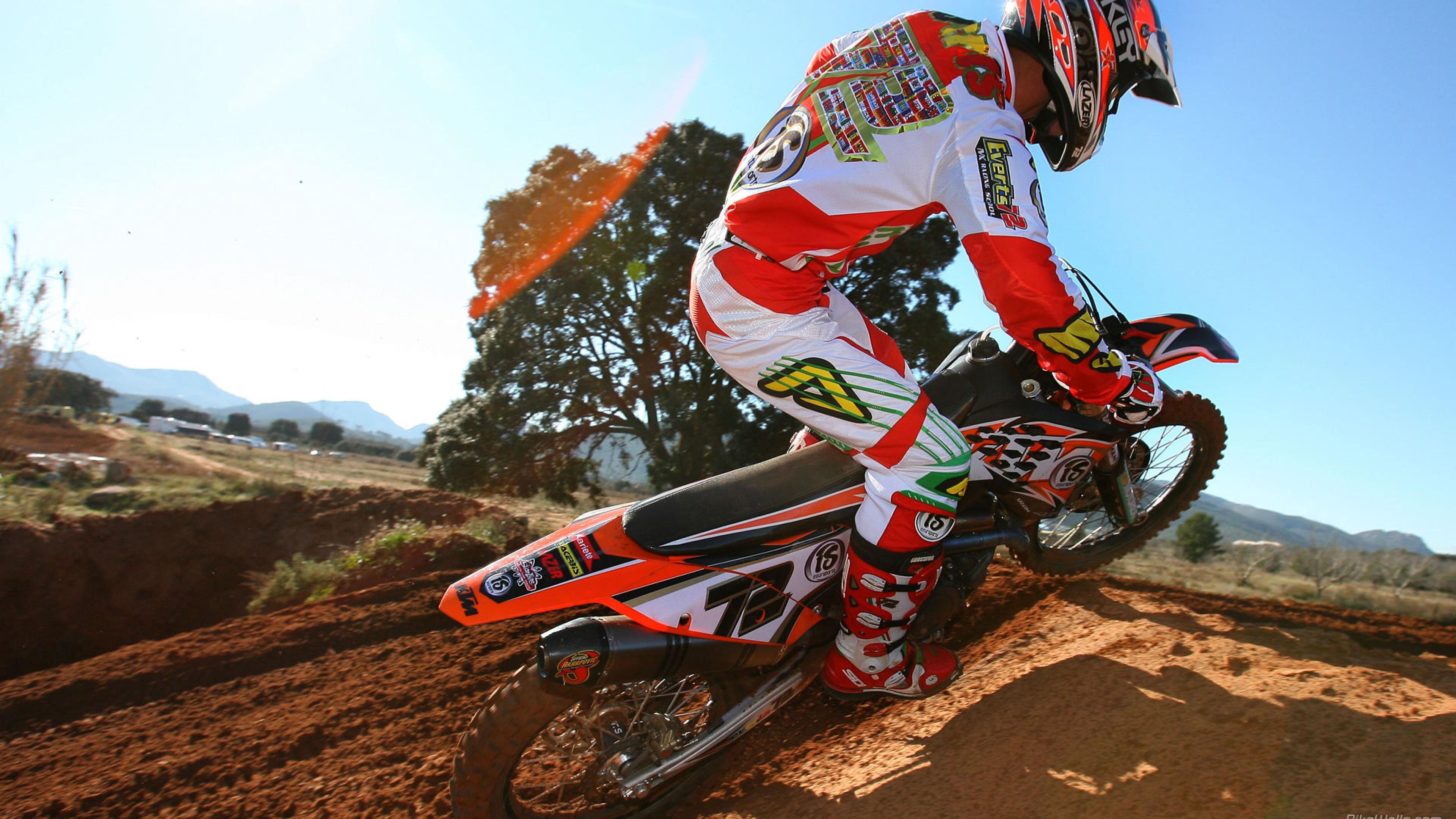3840x2160 Motocross Ktm HD Wallpaper