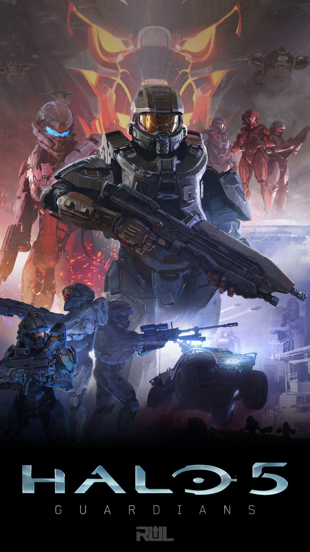 1080x1920 Live Halo Wallpaper