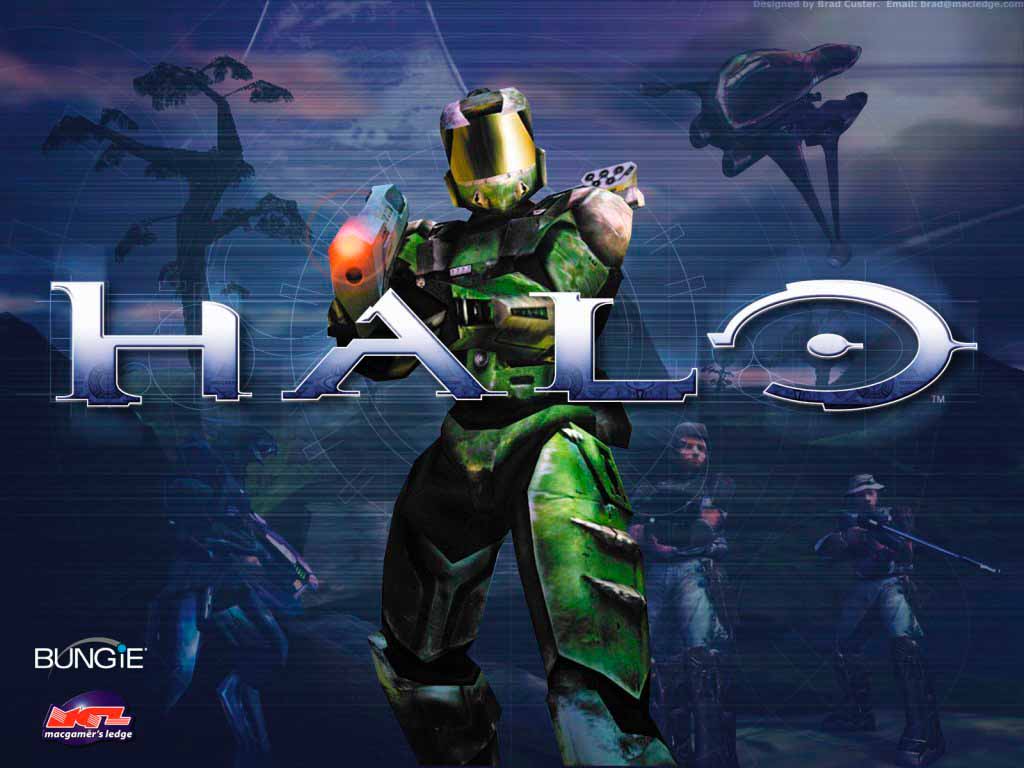1024x768 Halo Marines Wallpaper