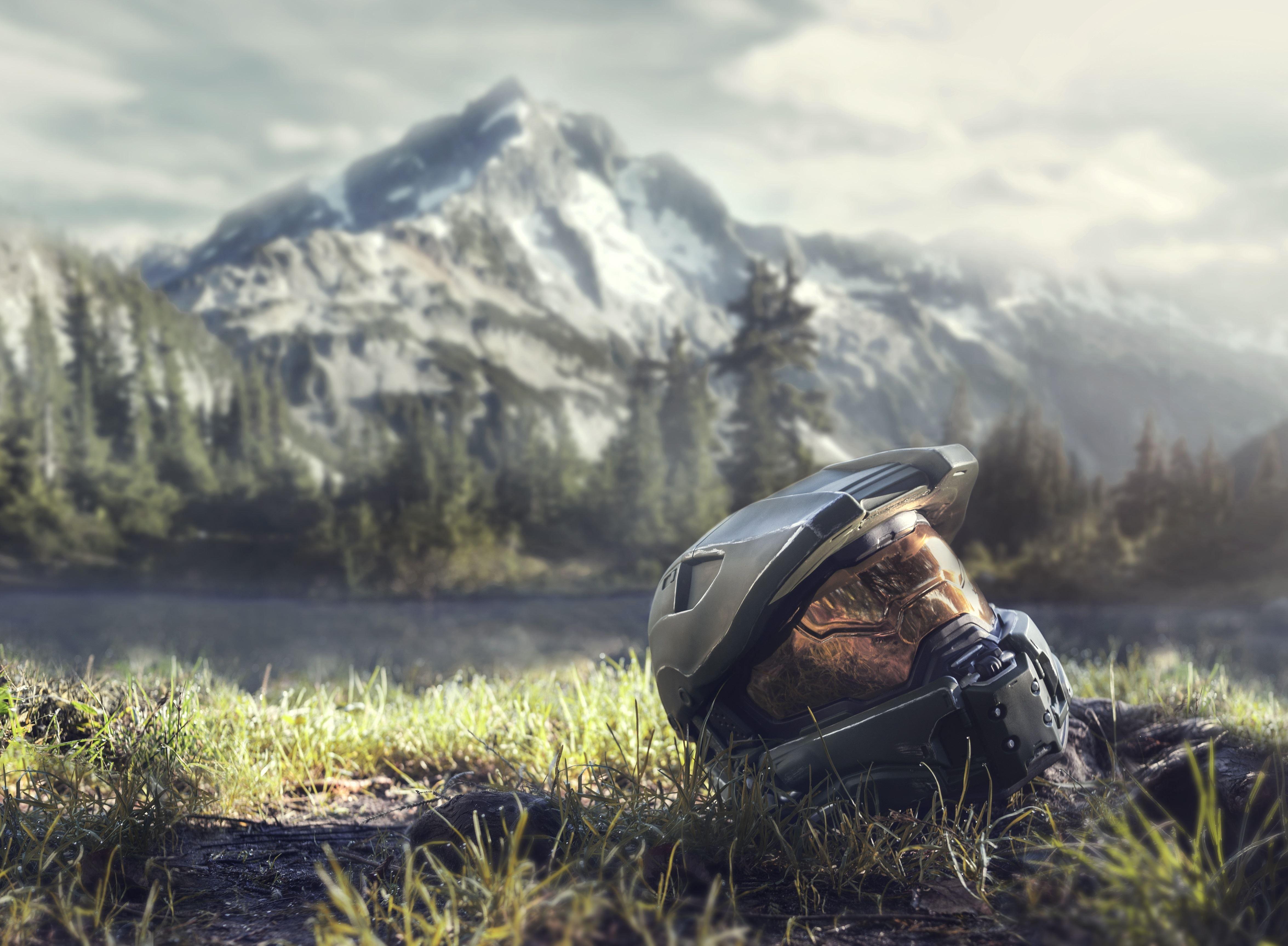4702x3452 Master Chief Halo 4 Helmet, HD Games, 4k Wallpaper, Image