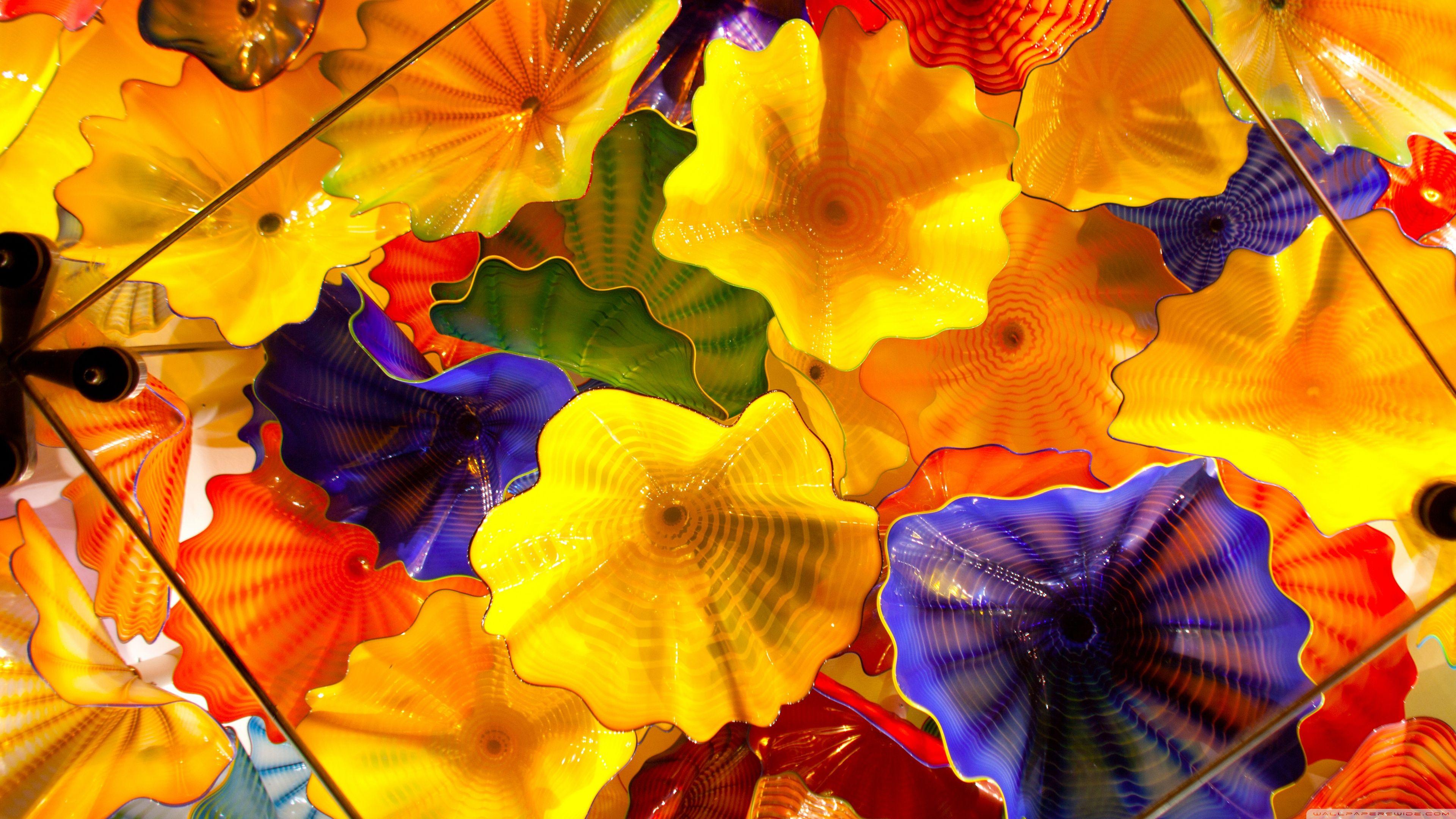 3840x2160 Glass Sculpture By Dale Chihuly ❤ 4K HD Desktop Wallpaper