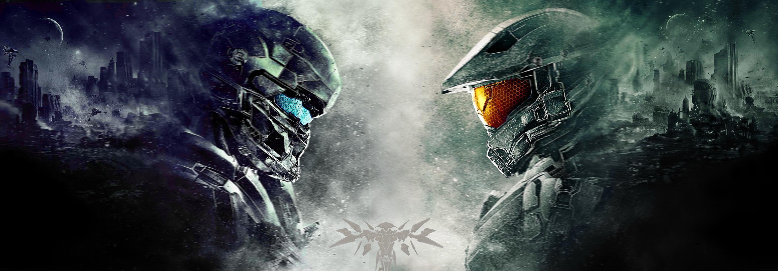 3096x1080 Halo 1080P Wallpaper