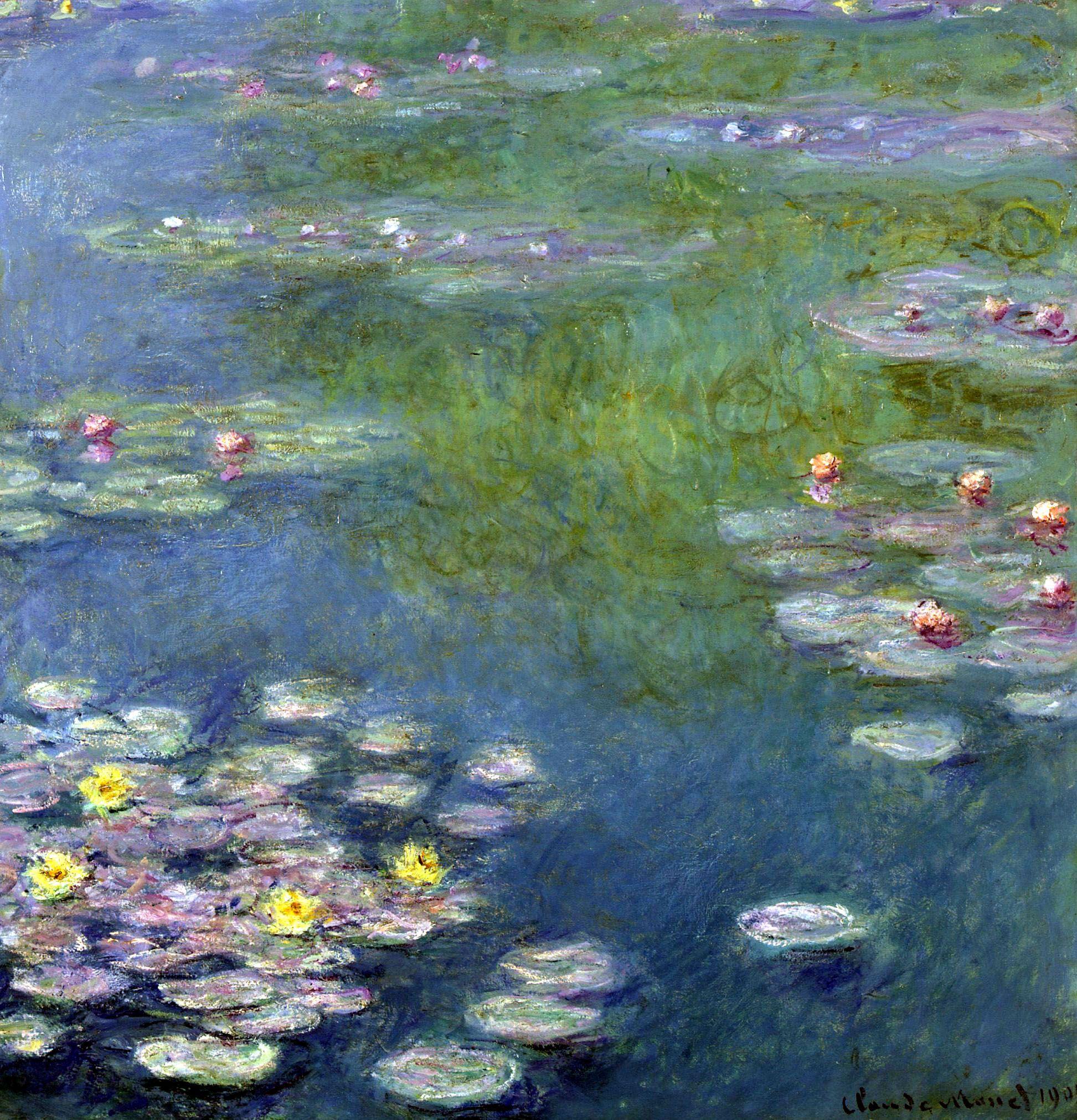 Claude Monet Water Lilies Wallpapers - Top Free Claude Monet Water ...