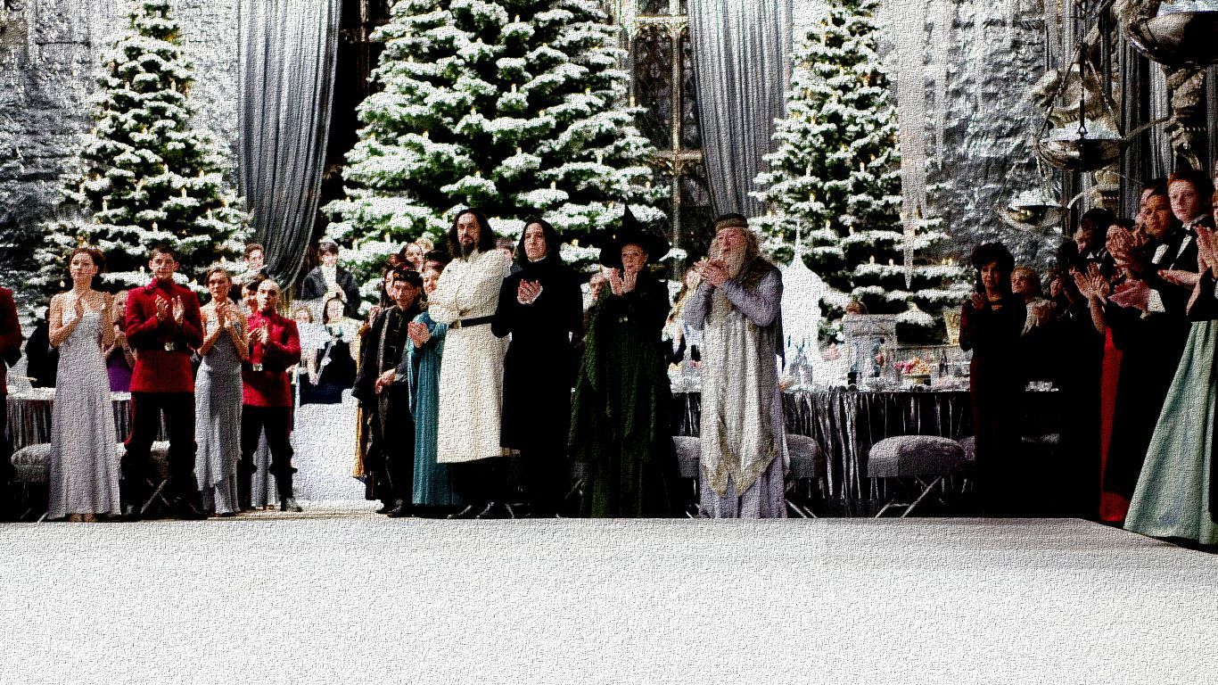 1366x768 Yule Ball Wallpaper