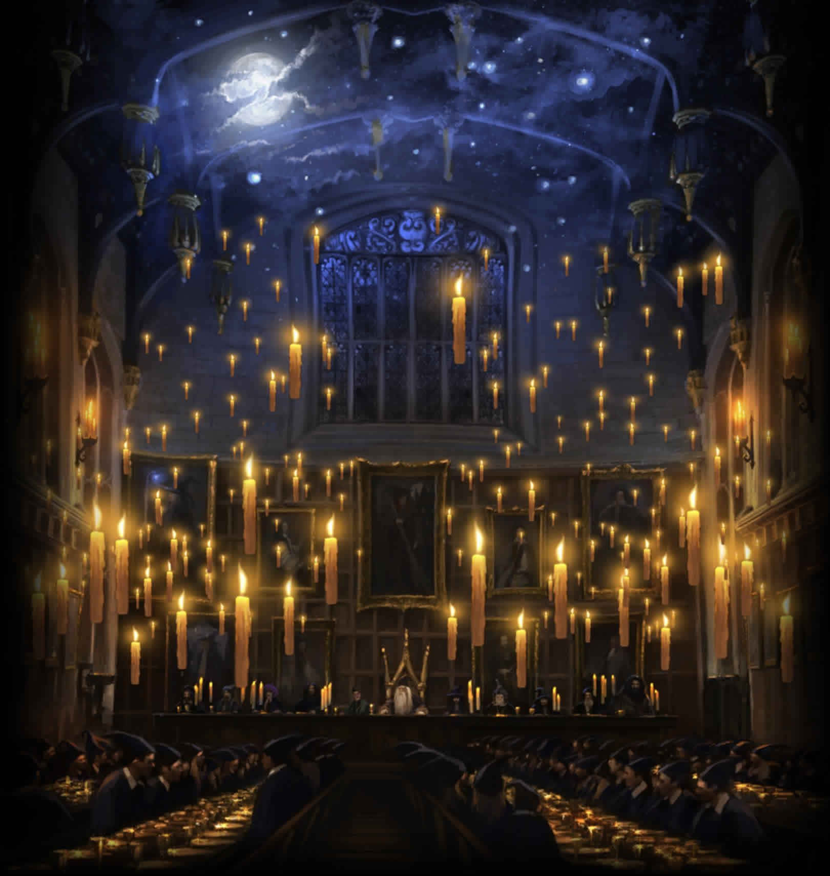 1620x1708 Fondos de fotos de Navidad en Hogwarts