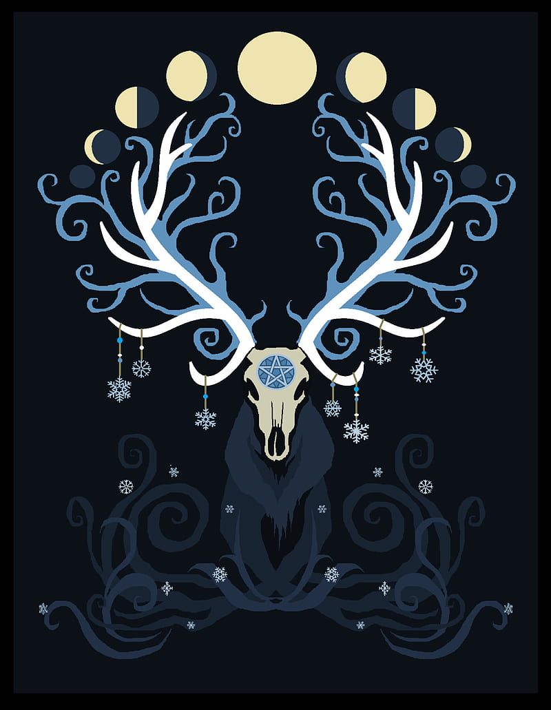 800x1031 Winter solstice, pagan, wicca, wiccan, yule, HD phone wallpaper