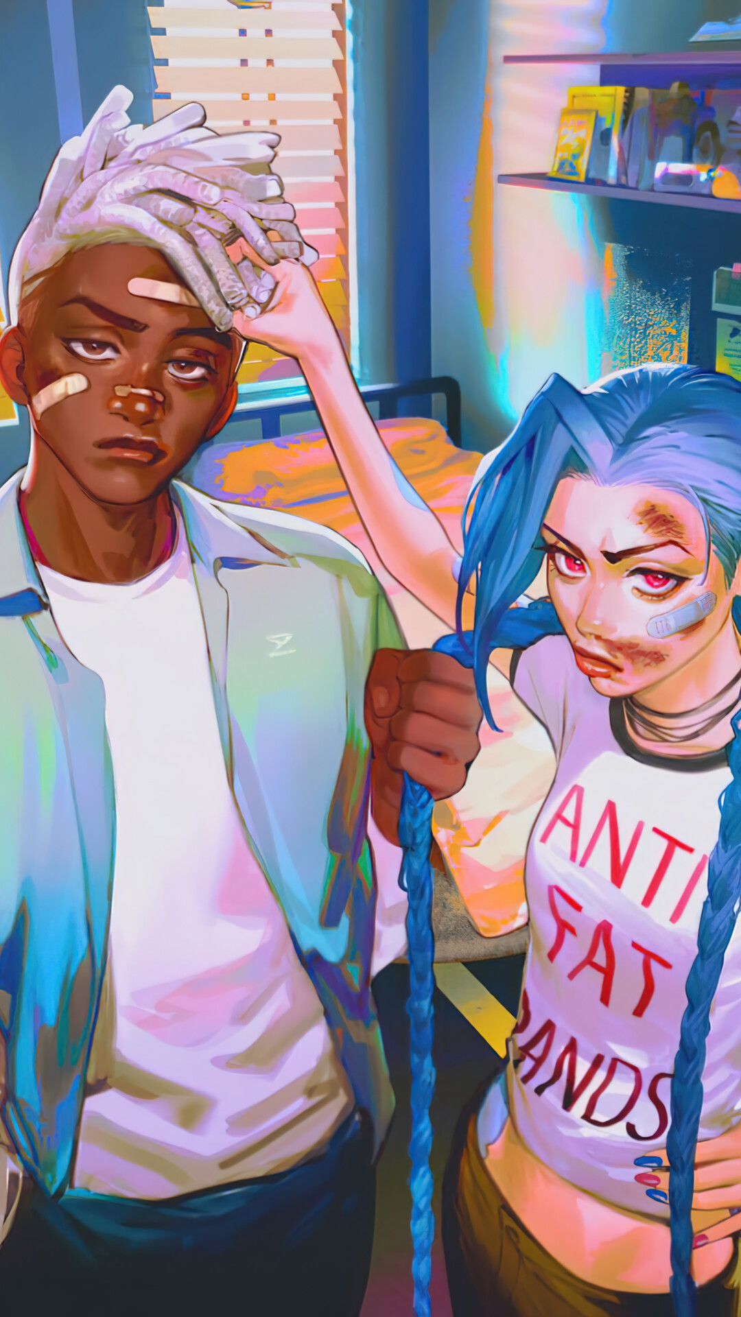Ekko and Jinx Wallpapers - Top Free Ekko and Jinx Backgrounds ...