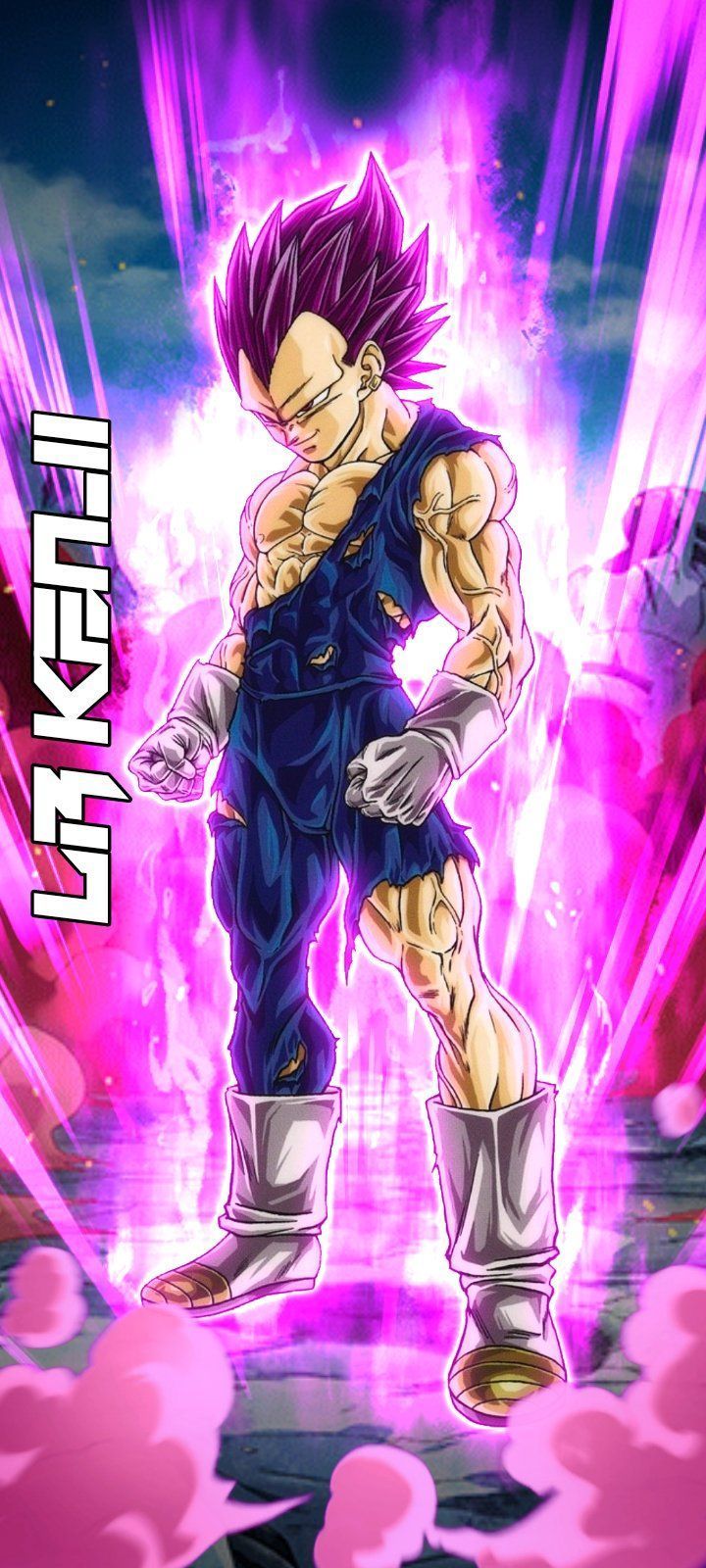 720x1600 Vegeta Ultra Ego Phone Wallpaper