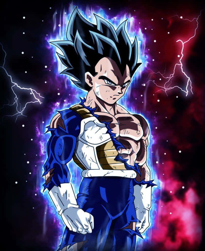 808x988 Download The All Powerful Vegeta Ultra Ego Wallpaper