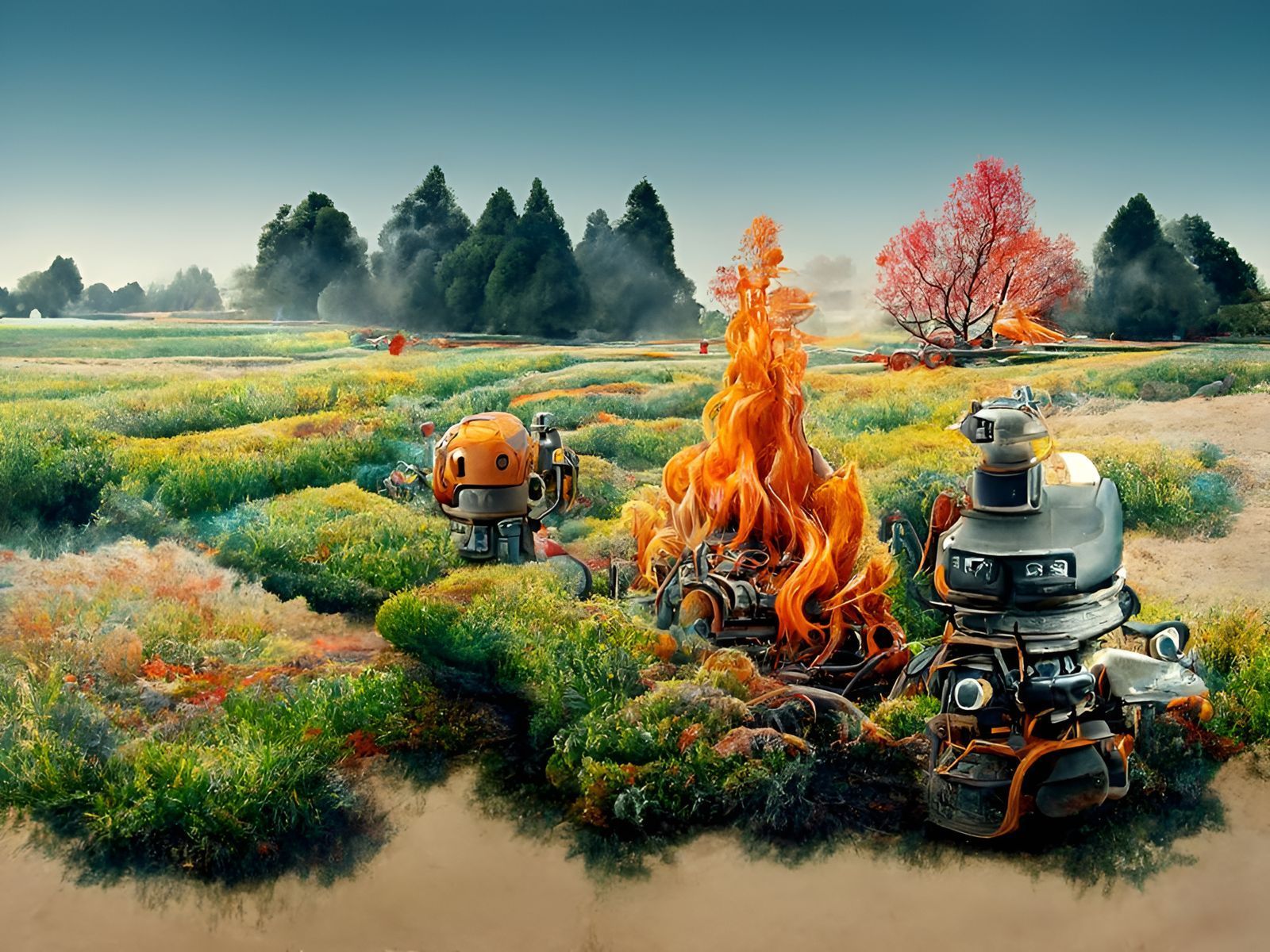 1600x1200 Cookout Generated Artwork