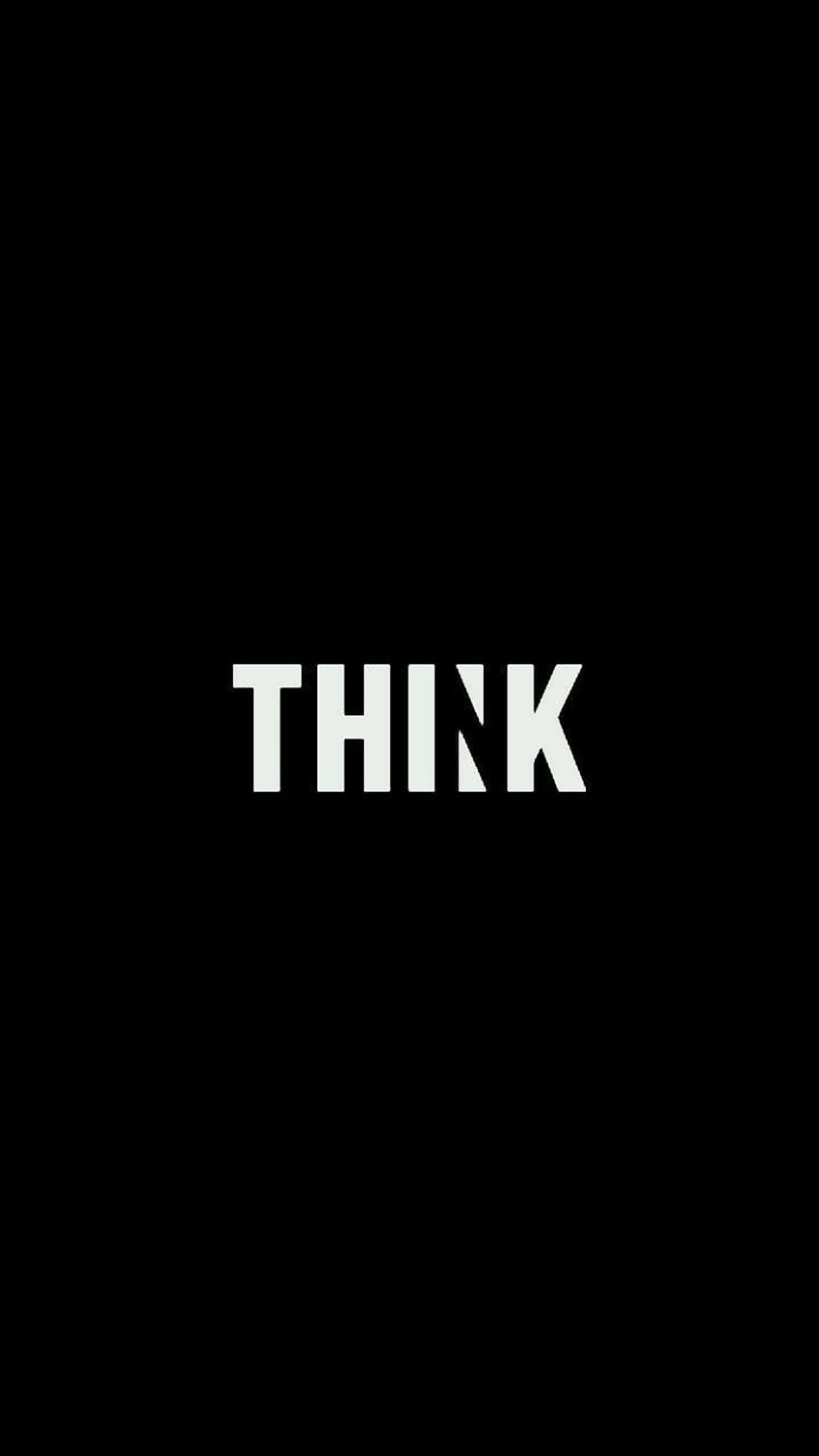 850x1511 Black think HD wallpaper
