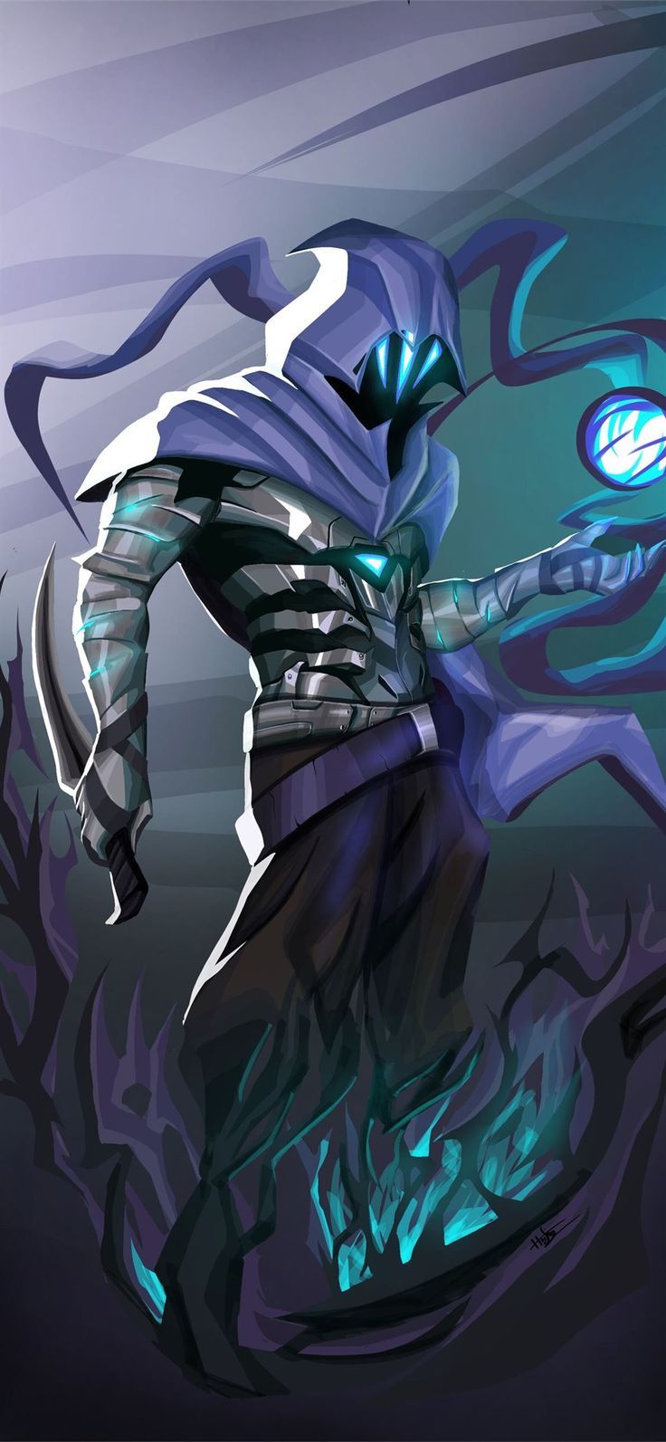 736x1593 omen valorant 4k artwork iPhone 11