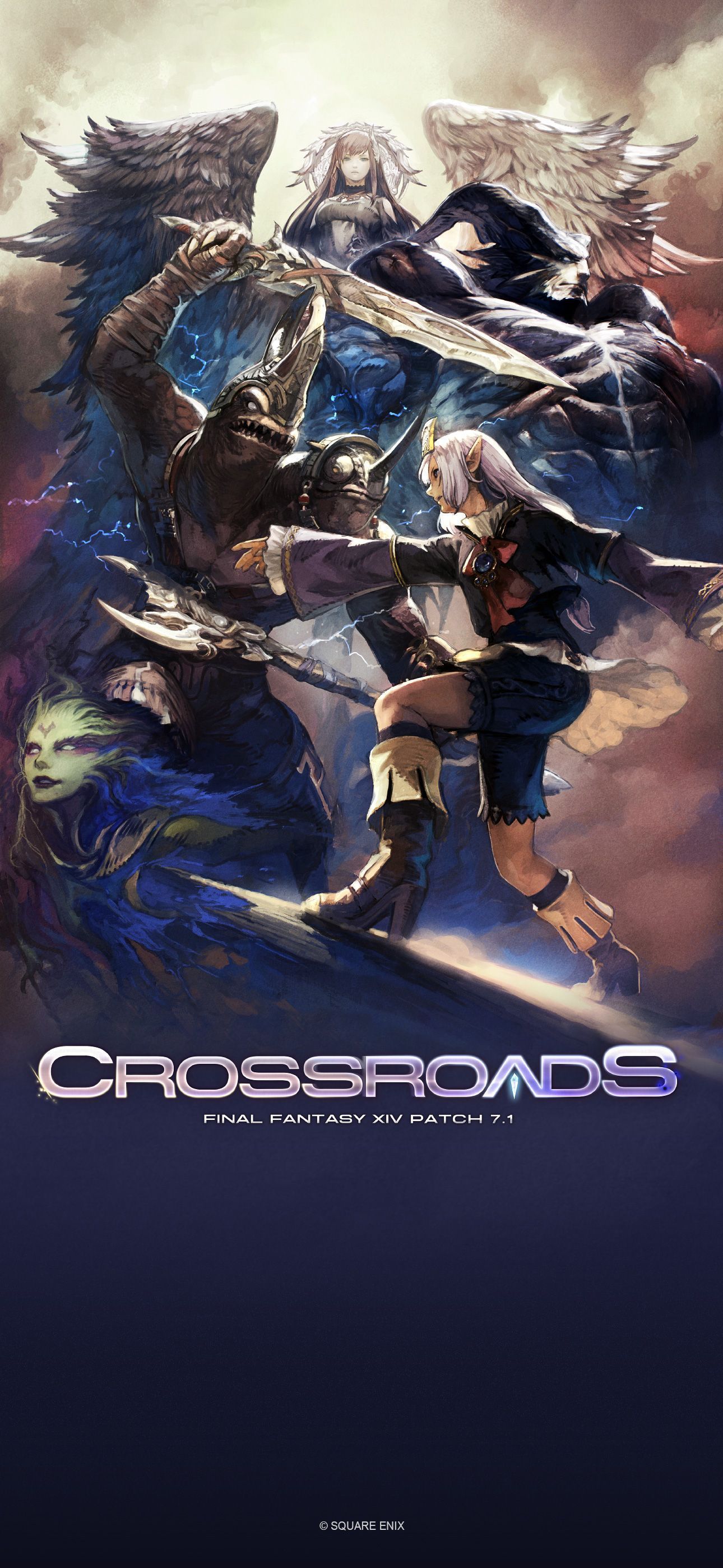 1290x2796 FINAL FANTASY XIV Fan Kit