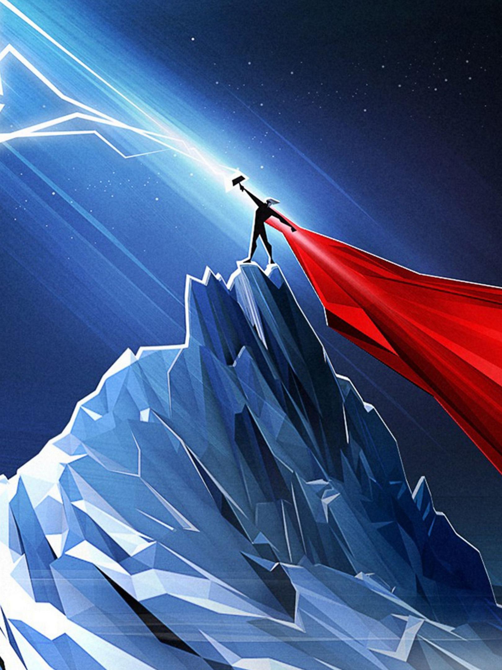 1620x2160 Thor Minimalism 7g Wallpaper - [1620x2160]