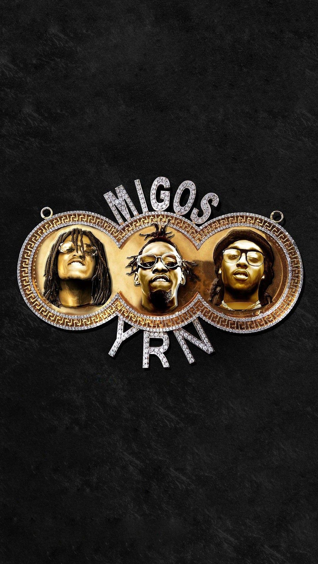 1082x1920 Migos Wallpaper