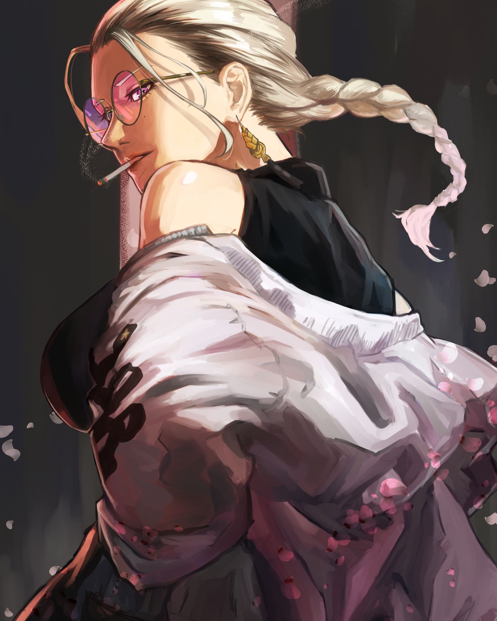 1640x2050 Gokurakugai Anime Image Board