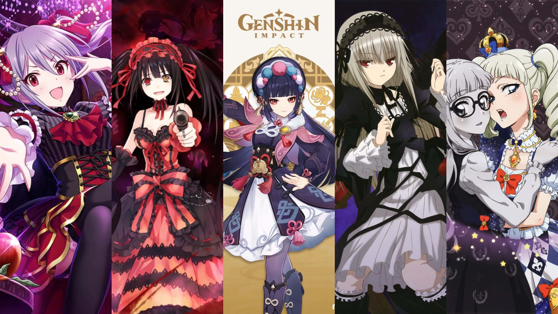 1920x1080 Download Elegant Gothic Lolita in a
