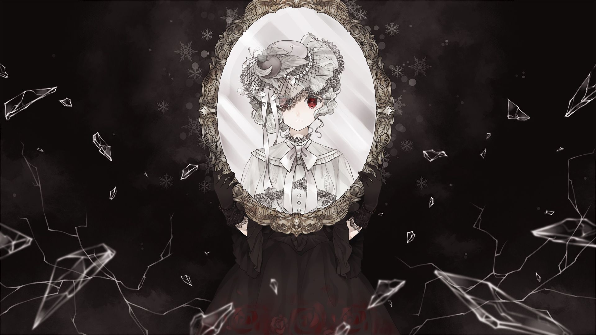 1920x1080 Gothic Hat Anime Original HD Wallpaper