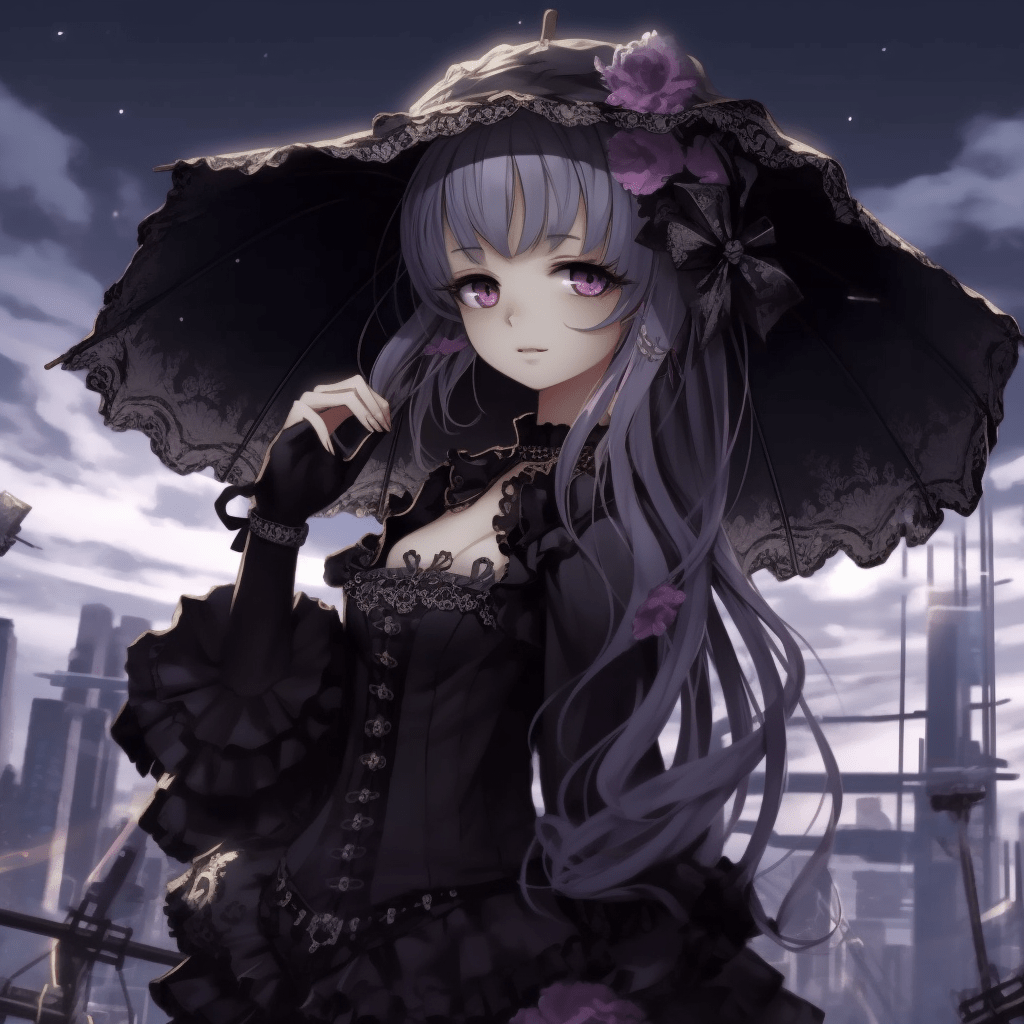 1024x1024 Gothic Anime Pfp Gallery