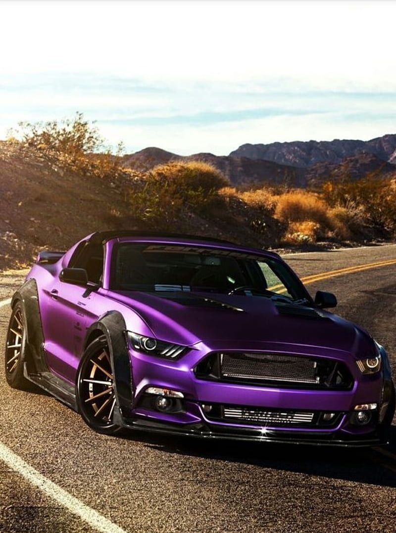 800x1075 HD purple mustang wallpaper