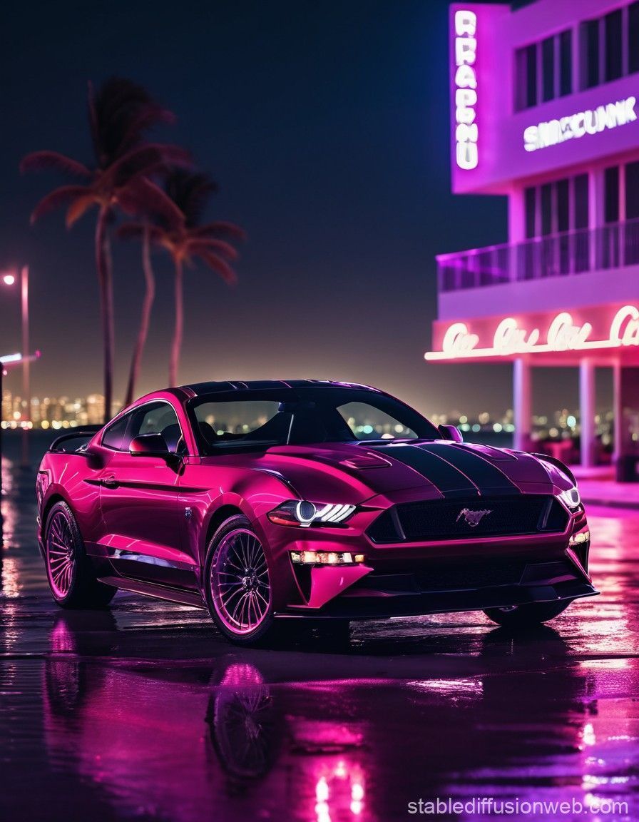 896x1152 red mustang wallpaper Prompts. Stable