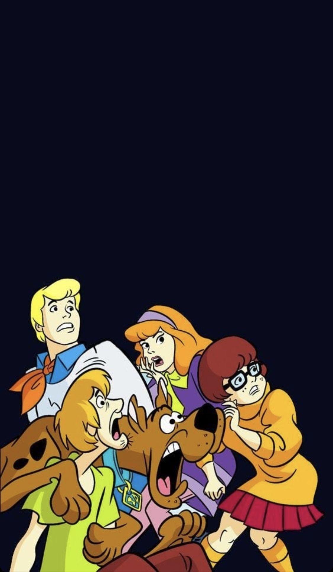 Scooby Doo cartoon daphne fred kids movie mystery scoob scooby  shaggy HD phone wallpaper  Peakpx