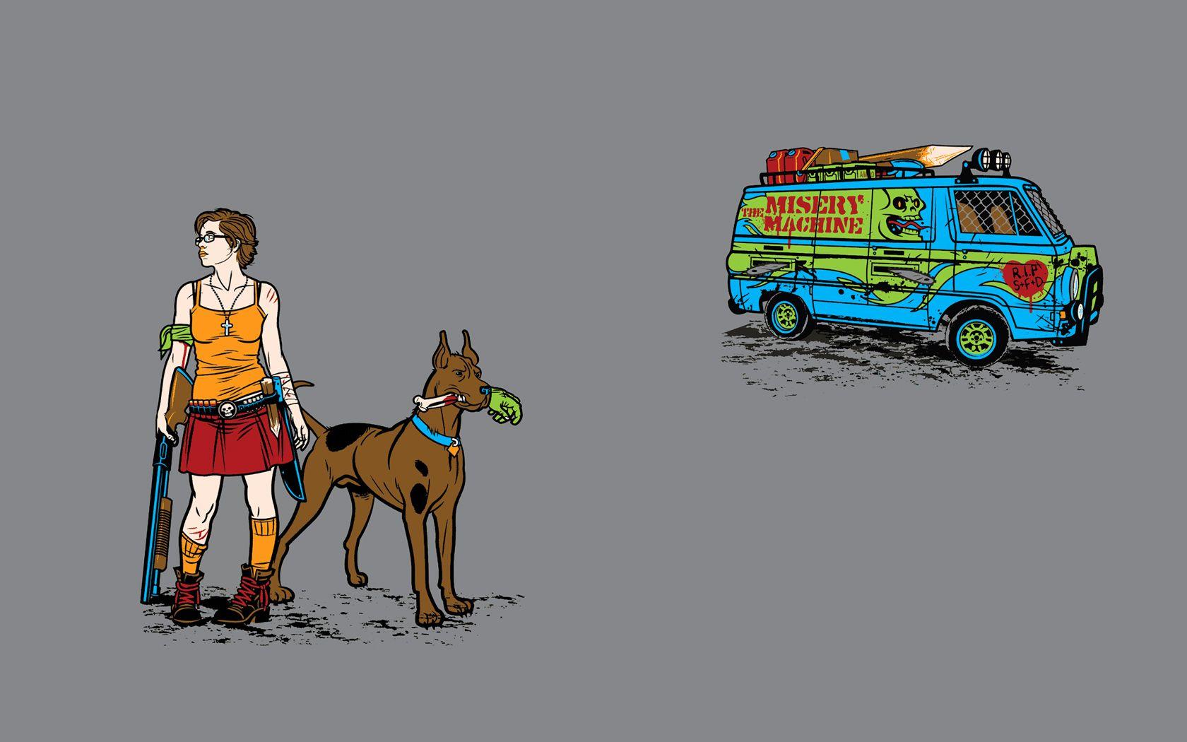 1680x1050 Evil Scooby Doo Wallpaperx1050