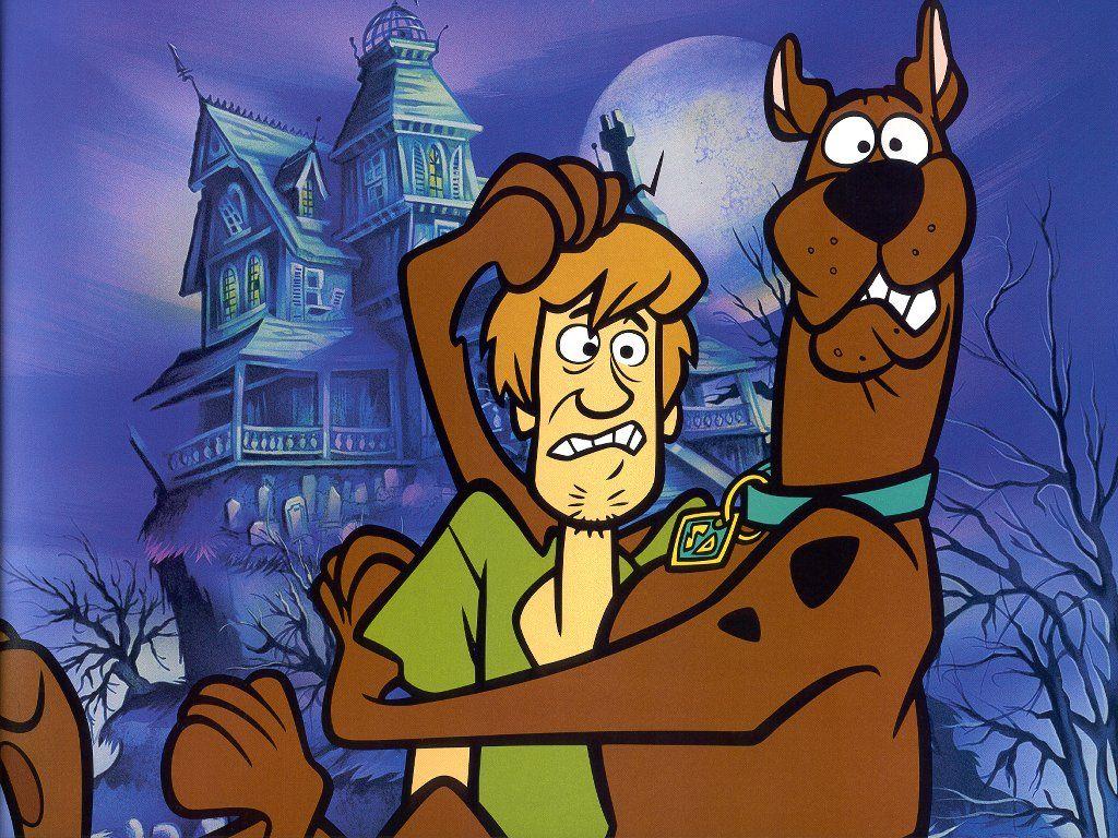 1024x768 Scooby Doo Shaggy Cartoon HD Wallpaper